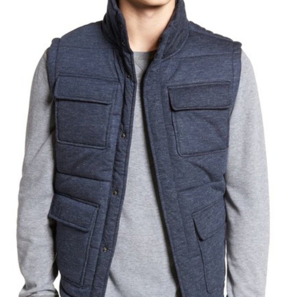 Tunellus Four Snap-Flap Pocket Vest Sleeveless Size XLarge